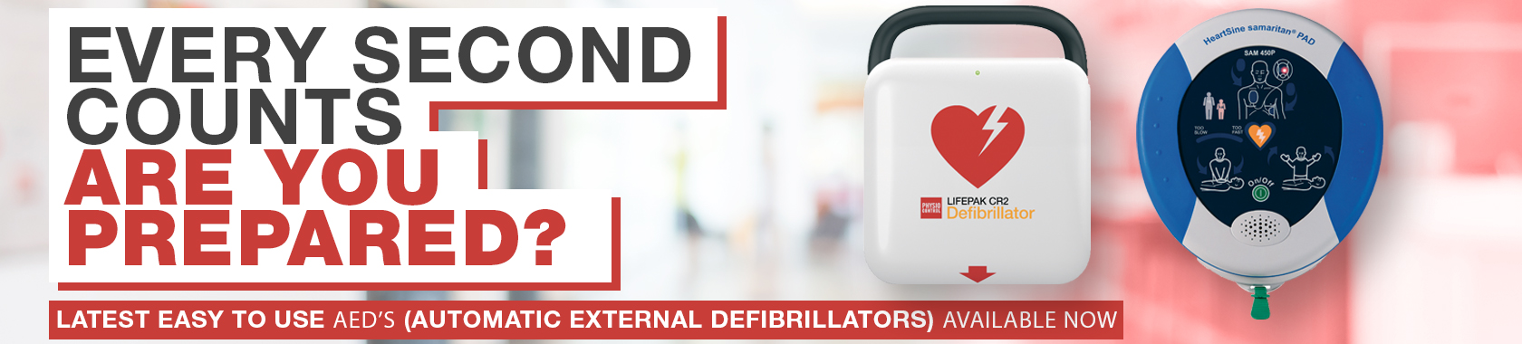 New Easy-to-Use Advanced Defibrillators